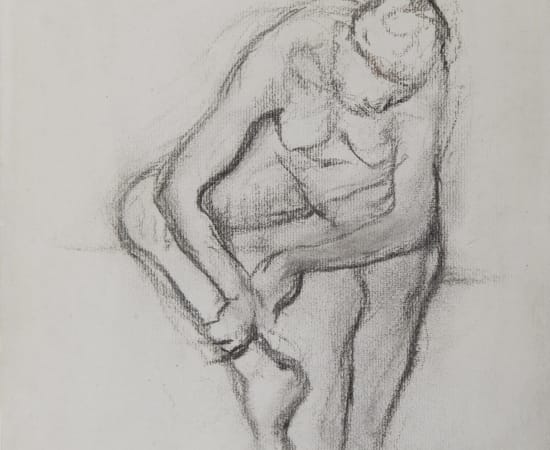 Edgar Degas, Femme nue assise