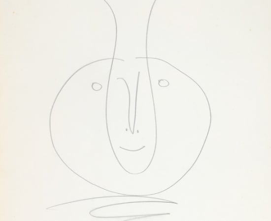Pablo Picasso, Tête de faune, 1963