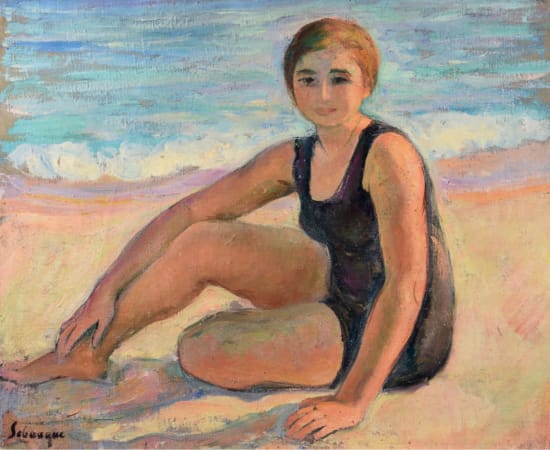 Henri Lebasque, Le maillot noir, circa 1923