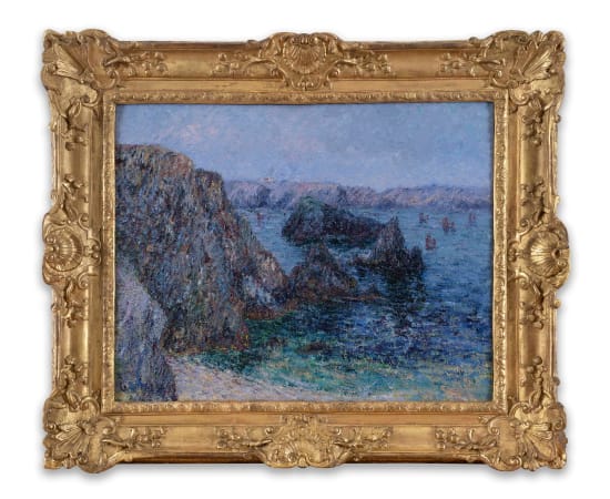 Gustave Loiseau (1865-1935), Belle-Île, La Baie de Goulphar, 1900