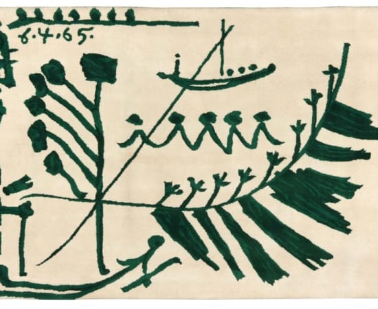 Pablo Picasso, Sea View tapisserie, 1965