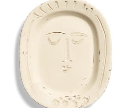 Pablo Picasso (1881-1973), Visage de femme (A.R. 286), 1955