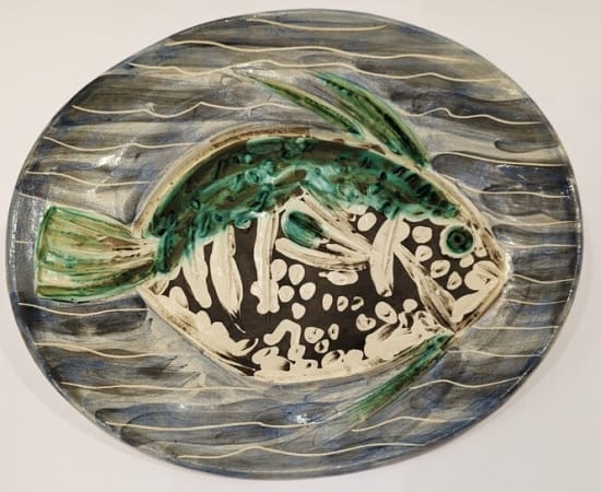 Pablo Picasso, Poisson bleu, 1953