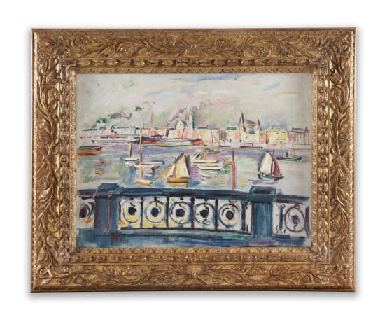 Achille-Émile Othon Friesz (1879-1949), Le port d'Anvers, 1906
