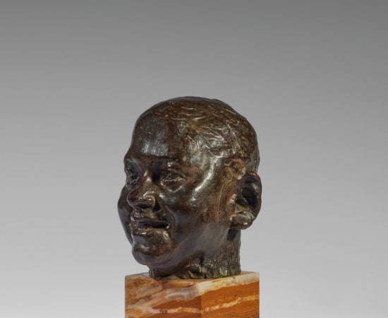 Auguste Rodin, Tête de garçon rieur, Conceived circa 1891-1892 / Cast 1927