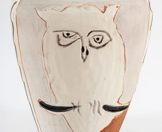 Pablo Picasso (1881-1973), Visage et Hibou (A.R. 407), 1958