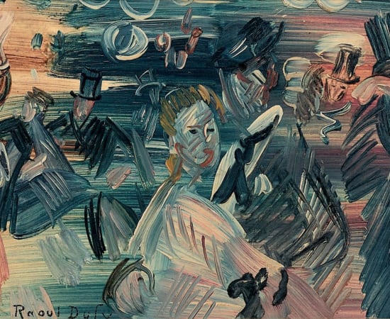 Raoul Dufy (1877-1953), Le bal du Moulin de la Galette d'après Renoir, circa 1943