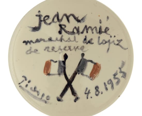 Pablo Picasso (1881-1973), Jean Ramié, Maréchal des Logis de Réserve, 1955