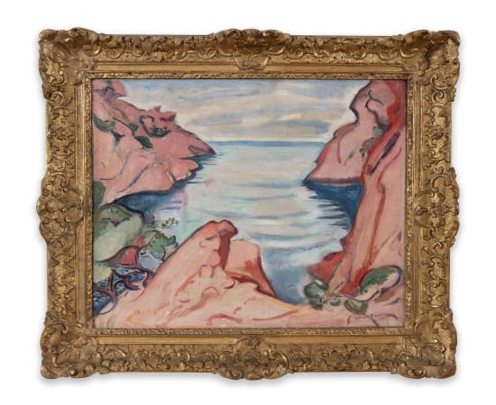 Achille-Émile Othon Friesz (1879-1949), La calanque de Figuerolles, 1907