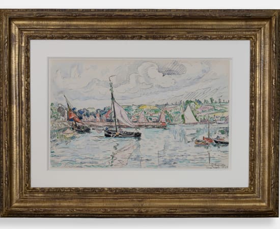 Paul Signac (1863-1935), Lézardrieux, 1927