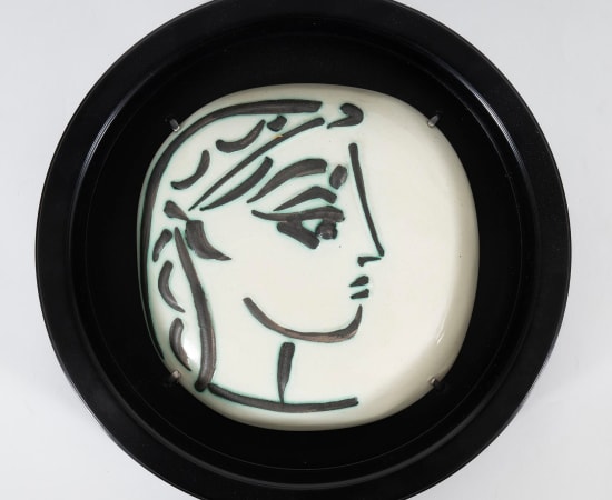 Pablo Picasso (1881-1973), Profil de Jacqueline (A.R. 383), 1956