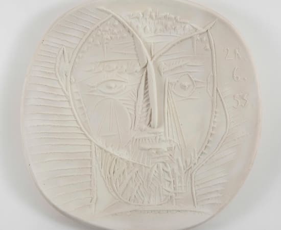 Pablo Picasso (1881-1973), Visage de Faune (A.R. 283), June 28th, 1955