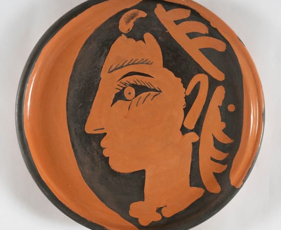 Pablo Picasso (1881-1973), Profil de Jacqueline (A.R. 457), 1962