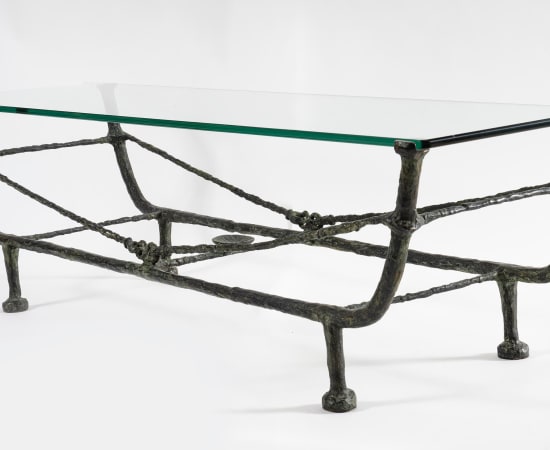 Diego Giacometti (1902-1985), Table berceau, première version, circa 1962