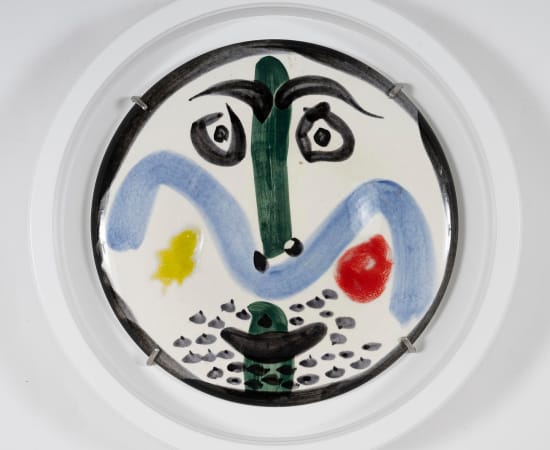 Pablo Picasso (1881-1973), Visage no.130 (A.R. 479), 1963