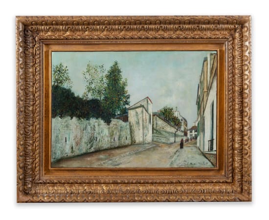 Maurice Utrillo (1883-1955), Rue des Saules, circa 1916-1918