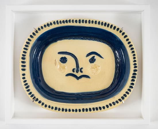 Pablo Picasso (1881-1973), Visage gravé (A.R. 29), 1948
