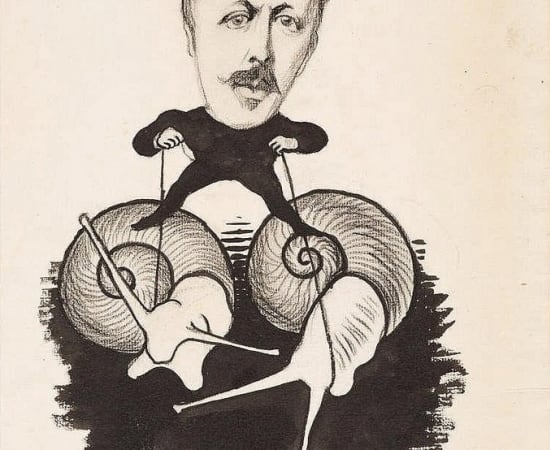 Félix Vallotton (1865-1925), Portrait d'Emile Yung, circa 1893