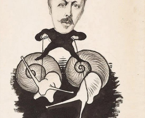 Félix Vallotton, Portrait d'Emile Yung, circa 1893