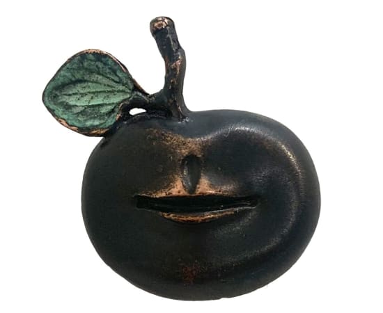 Claude Lalanne (1925-2019), Broche Pomme Bouche, 1990