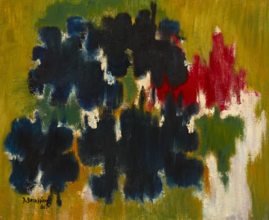 Jacob Bornfriend, Composition (I), 1961