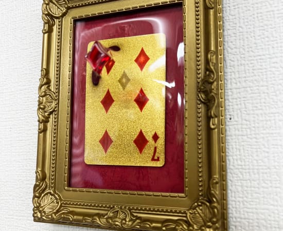 Yuki Matsueda, The Cards (Gold set), 7 of diamonds, 2024