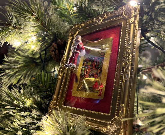 Yuki Matsueda, Santa Claus Playing Card, 2024