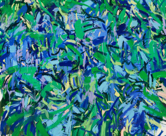 Boree Hur, Blue Flower Portrait, 2020