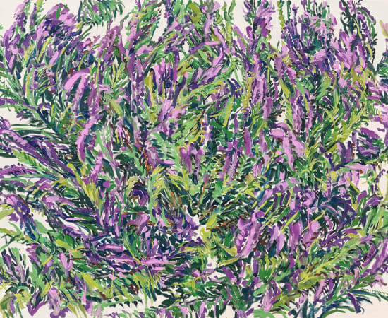Boree Hur, Lavender Abstract 1