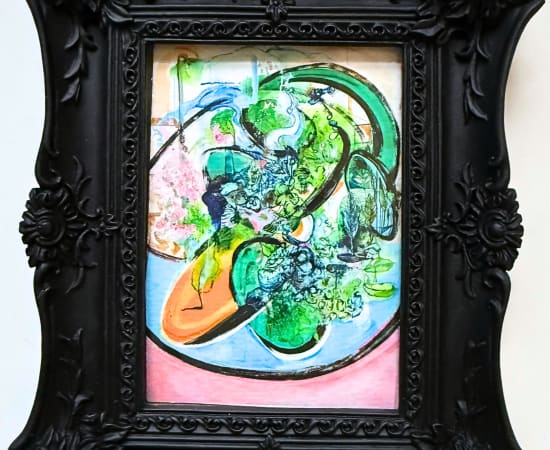 Antoinette Wysocki, Into Your Garden Miniature Framed Print, 2024