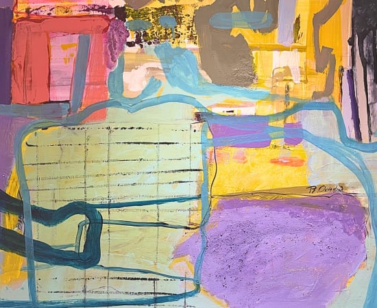 Rachel Ovadia, Purple Moon, 2024