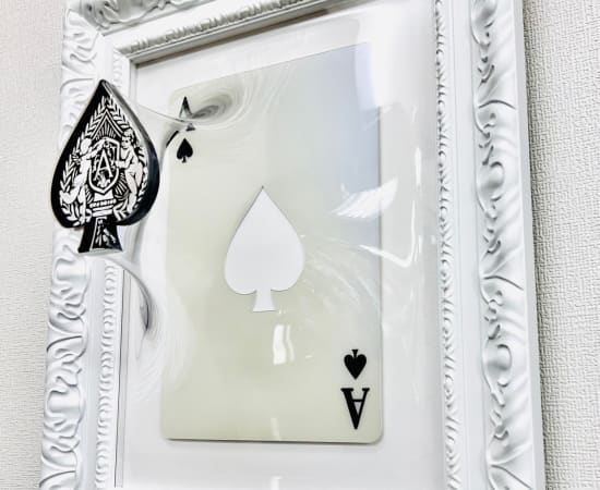 Yuki Matsueda, 「♠ A」white, 2024