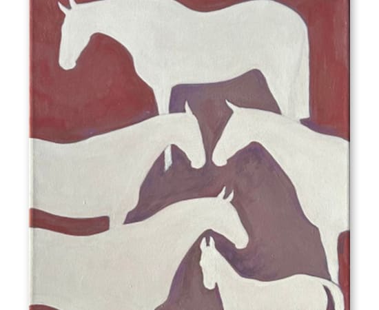 Susan Leyland, White Horse No. 2