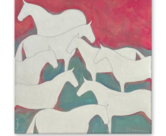 Susan Leyland, White Horse No. 3