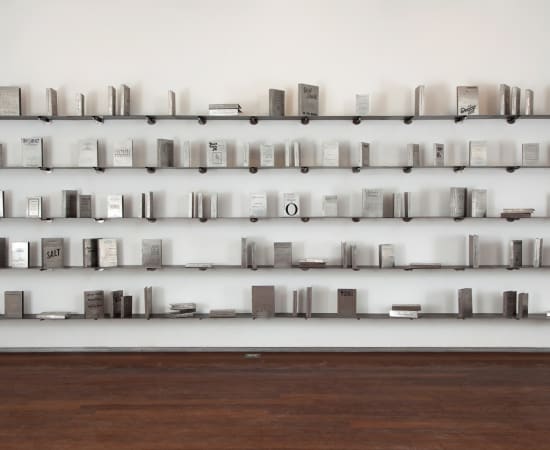 Shilpa Gupta, Someone Else - A library of 100 books written anonymously or under pseudonyms, 2011