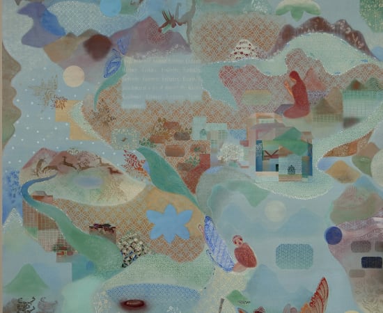 Nilima Sheikh, The Beautiful Village of Pachigam Still Exists, 2009