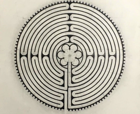 Desmond Lazaro, The Chartres Labyrinth, 2020