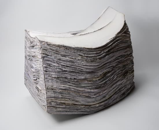 Hiruma Kazuyo 昼馬和代, The Brilliance of Wind Silver Ⅰ 風銀を刻む I, 2017