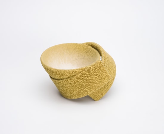 Matsutani Fumio 松谷文生, No.11 Ō Kei (Yellow) Sake cup, 2025