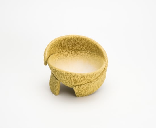 Matsutani Fumio 松谷文生, No.12 Ō Kei (Yellow) Sake cup, 2025