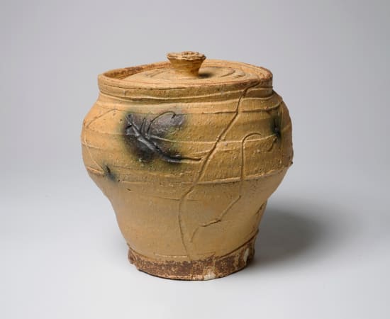 Yamada Kazu 山田和, Kiseto water jar 黄瀬戸水指, 2000's