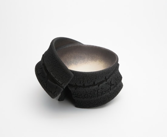 Matsutani Fumio 松谷文生, No.9 Kairagi (Plum blossom skin) Rei sake cup , 2025