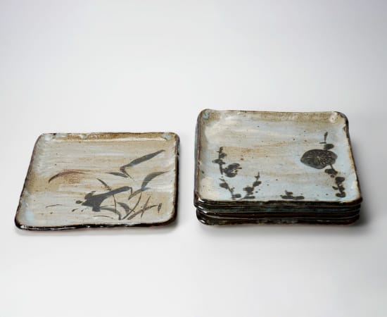 Tsuboshima Dohei 坪島 圡平, Plates, Set of 5