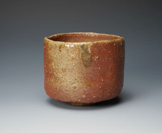 Sugimoto Sadamitsu 杉本貞光, Shigaraki Teabowl “Kago” 信楽茶碗 籠