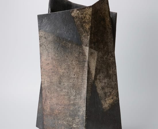 Shimizu Keiichi 清水圭一, Tanba Flower Vessel 丹波花器, 2021