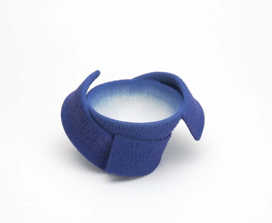 Matsutani Fumio 松谷文生, No.15 Sō Kei (Blue) Sake cup, 2025