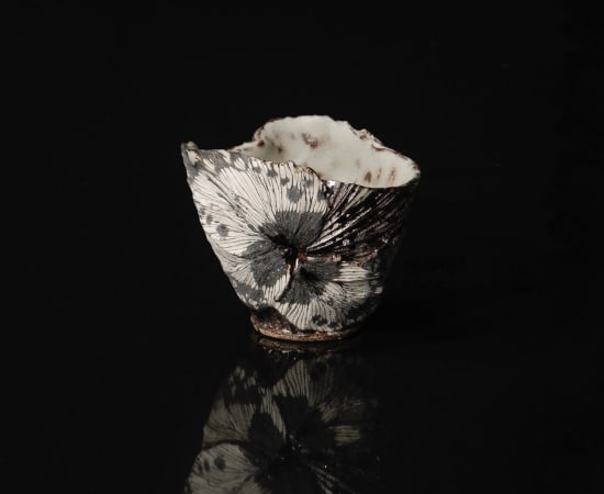 Shingu Sayaka 新宮さやか, No.21 "Calyx" sake cup 萼容 坏, 2024