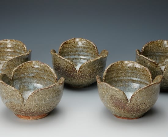 Tsuboshima Dohei 坪島 土平, Mukozuke set of 5 わり山椒向付