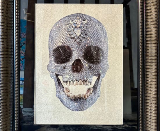 Damien Hirst, For the Love of God (White, diamond dust), 2011