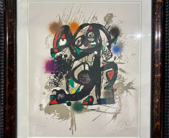 Joan Miro, Lithographs III / Maeght 1118 , 1977